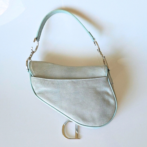 **SOLD** Dior Saddle Bag Lizard Print Embossed - Picture 12 of 13